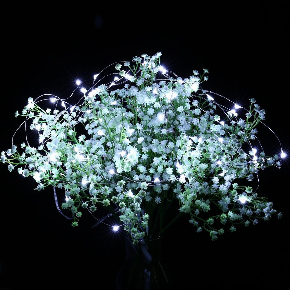 100 Led String Fariy Lights Battery Operated Waterproof with Remote Control