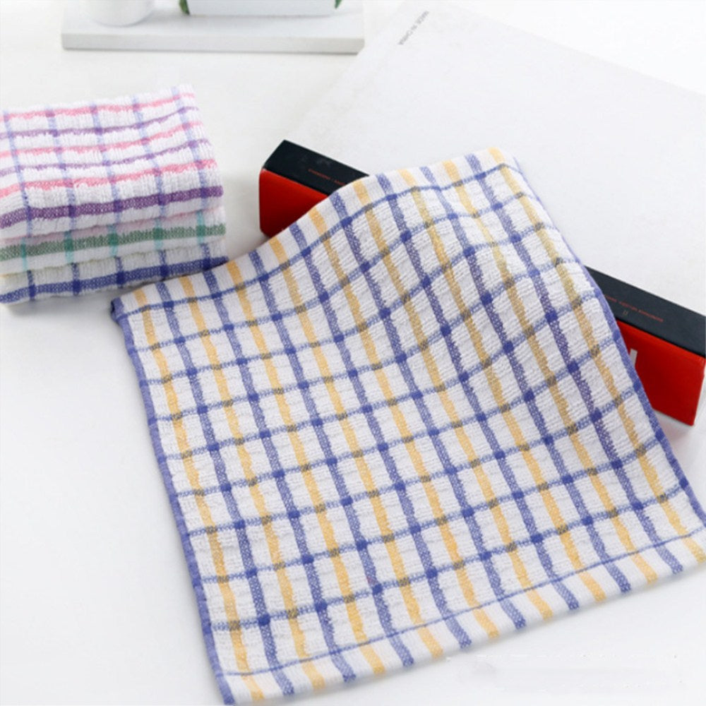 British Lattice Cotton Non-oil Absorbent Kitchen Rags