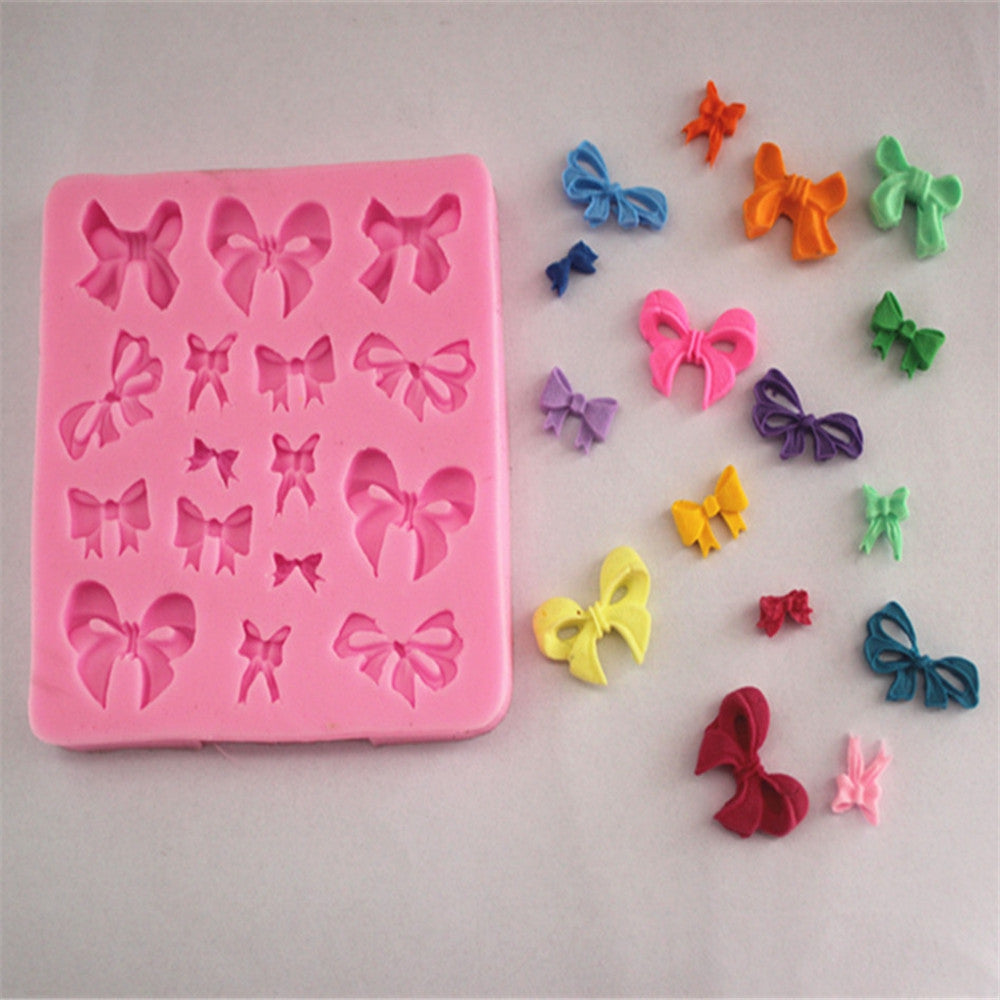 Creative Bow Silicone Fondant Chocolate Mould