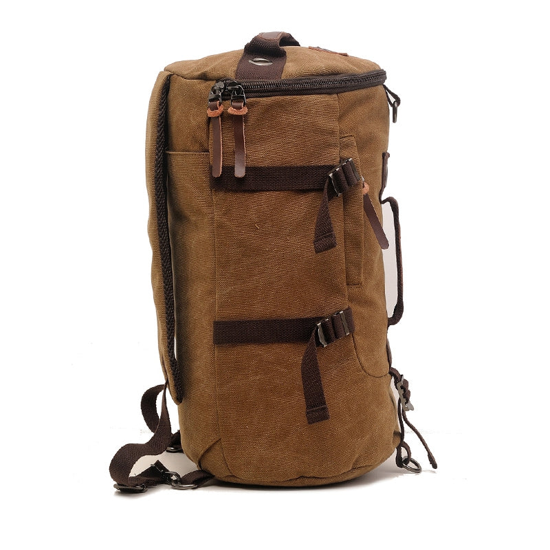 Durable Light and Soft Canvas Backpack Travelling Bag with High Capacity