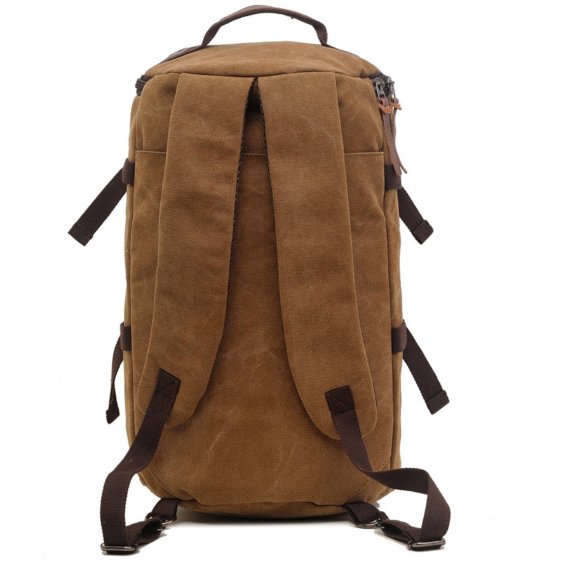 Durable Light and Soft Canvas Backpack Travelling Bag with High Capacity