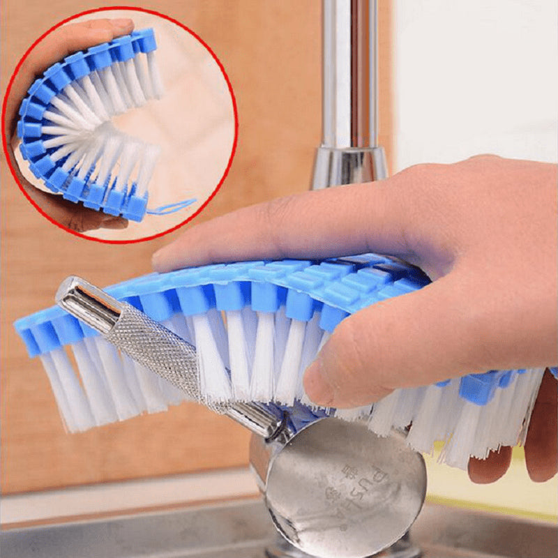 Atongm Flexible Soft Brush Cleaning Bathtub Faucet