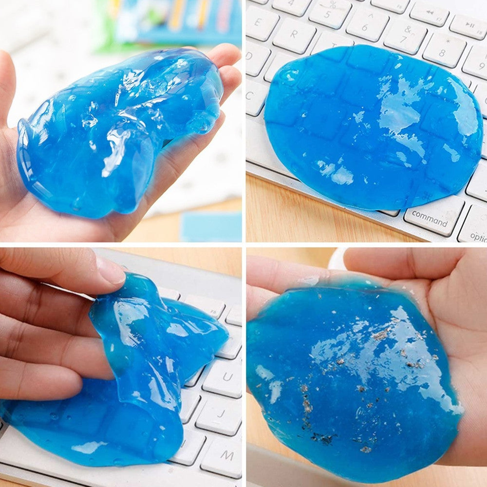 4PCS Keyboard Cleaning Gel Keyboard Cleaner Remove Dust Hair Crumbs Dirt and Germs from Keyboard