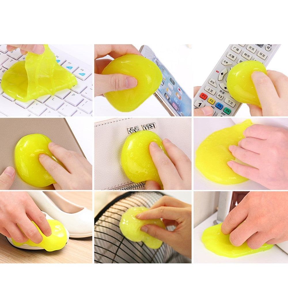 4PCS Keyboard Cleaning Gel Keyboard Cleaner Remove Dust Hair Crumbs Dirt and Germs from Keyboard