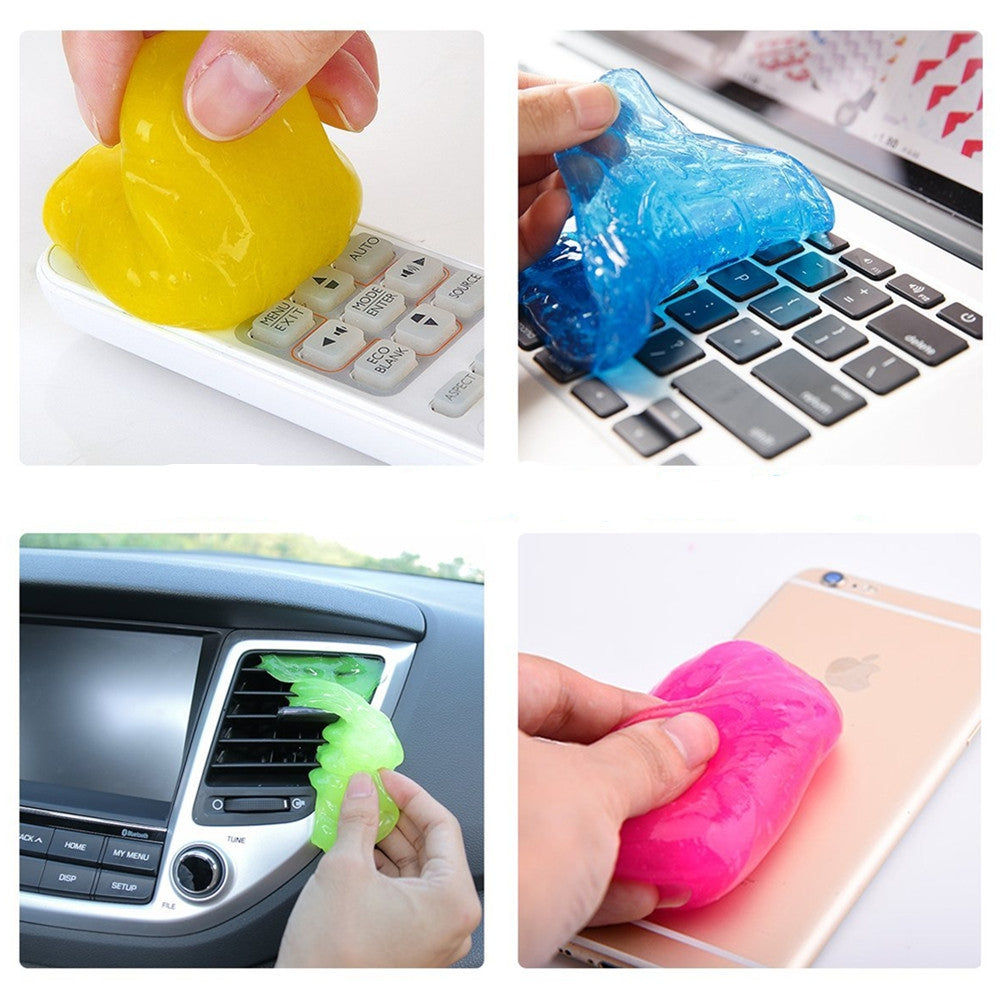 4PCS Keyboard Cleaning Gel Keyboard Cleaner Remove Dust Hair Crumbs Dirt and Germs from Keyboard