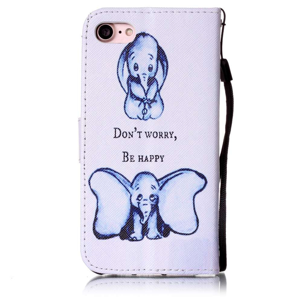 Dumbo Painted PU Phone Case for iPhone 7 / 8