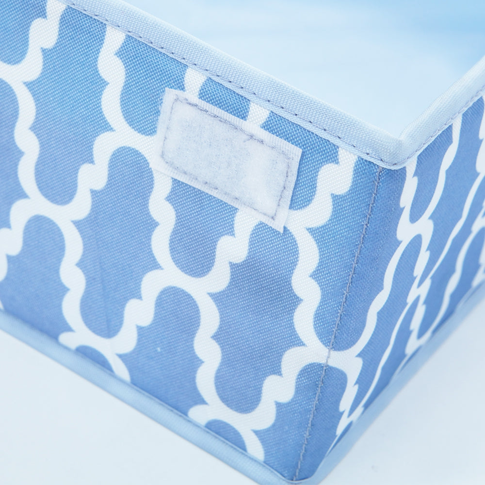 16 Grid Printing Oxford Underwear Storage Box