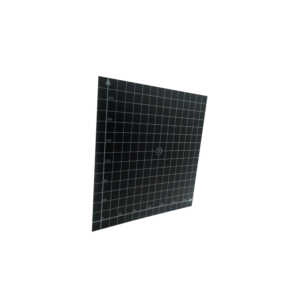 3D Printer Parts Accessories 300x300mm Frosted Heated Bed Build Sheet Platform Sticker 3M Back F...