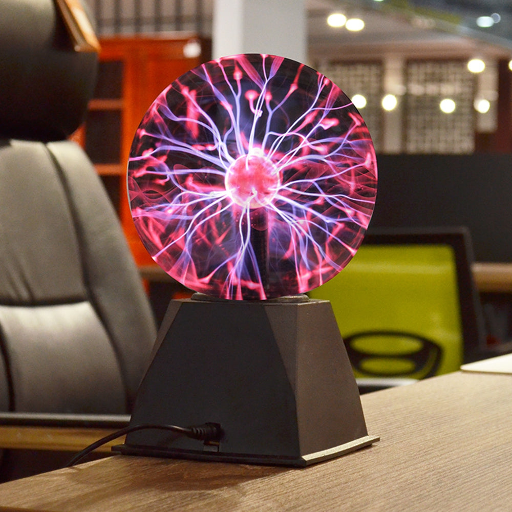 8-inch Glass Plasma Ball Lamp Gifted Touching Decoration