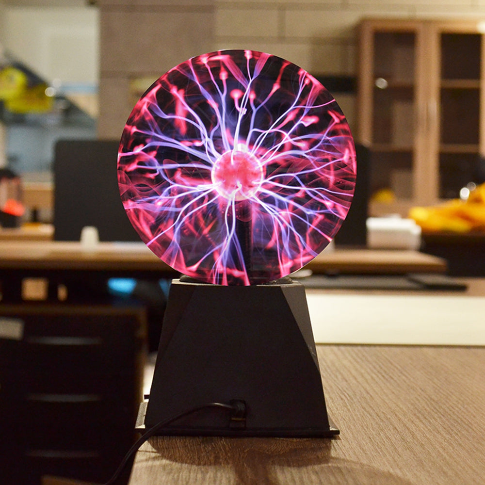 8-inch Glass Plasma Ball Lamp Gifted Touching Decoration