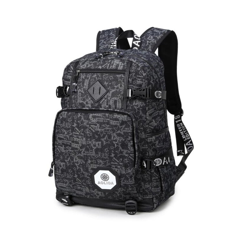 Aolida 6101-1 Large Capacity Camouflage Outdoor Backpack Laptop Bag