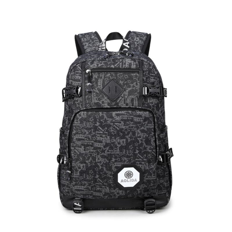 Aolida 6101-1 Large Capacity Camouflage Outdoor Backpack Laptop Bag