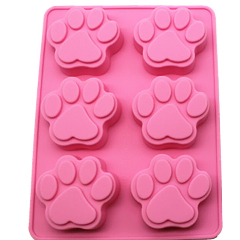 DIHE Cat Paws Multifunctional DIY Cake Chocolate Ice Cube Mould