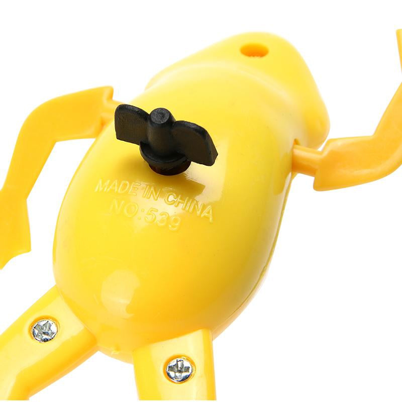 Baby Kids Bath Toy Clockwork Wind Up Plastic Swimming Frog