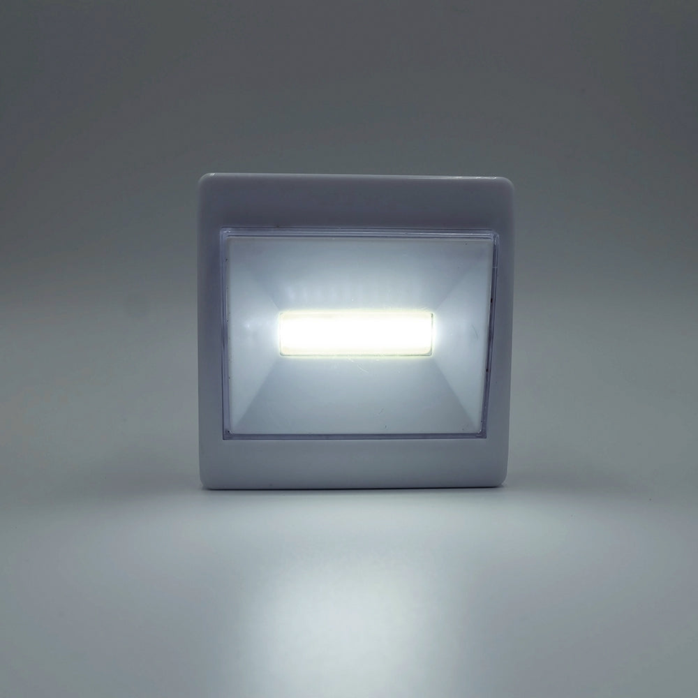 Brelong COB Cordless Battery Operated Switch Night Light for Bedroom Closet Cabinet Kitechen Bas...