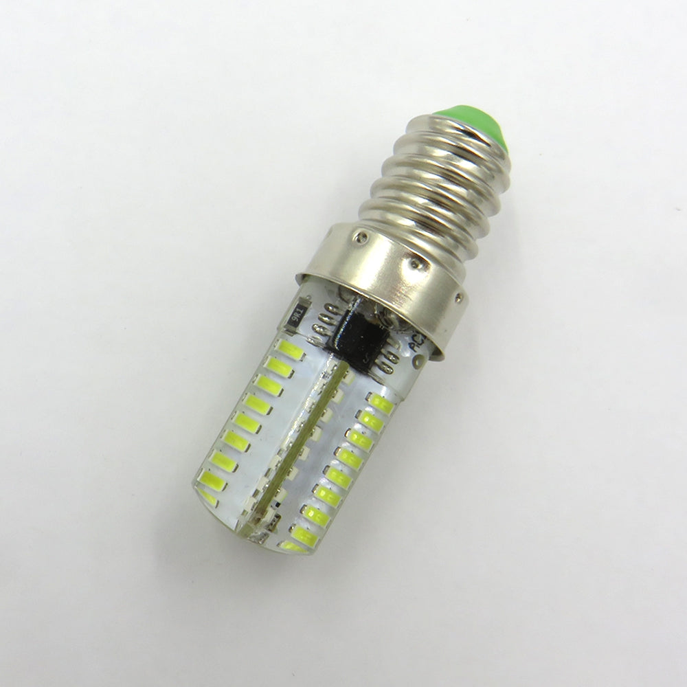 5Pcs ZHENMING E14 LED Bi-Pin Bulb 64 SMD 3014 AC 110V