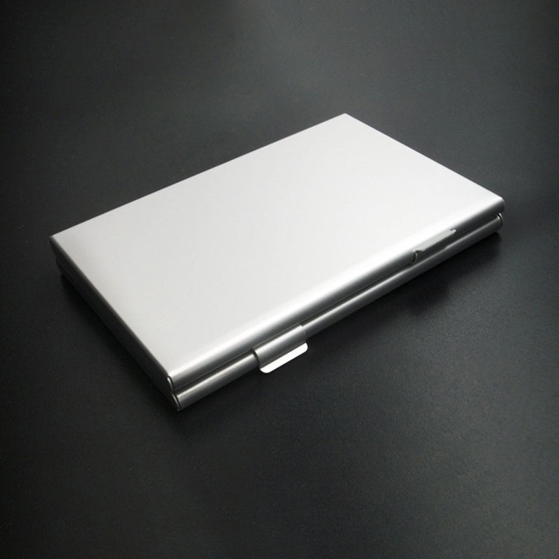 Aluminum Double-Layer High-Capacity Mobile Phone Memory Card Protection Box