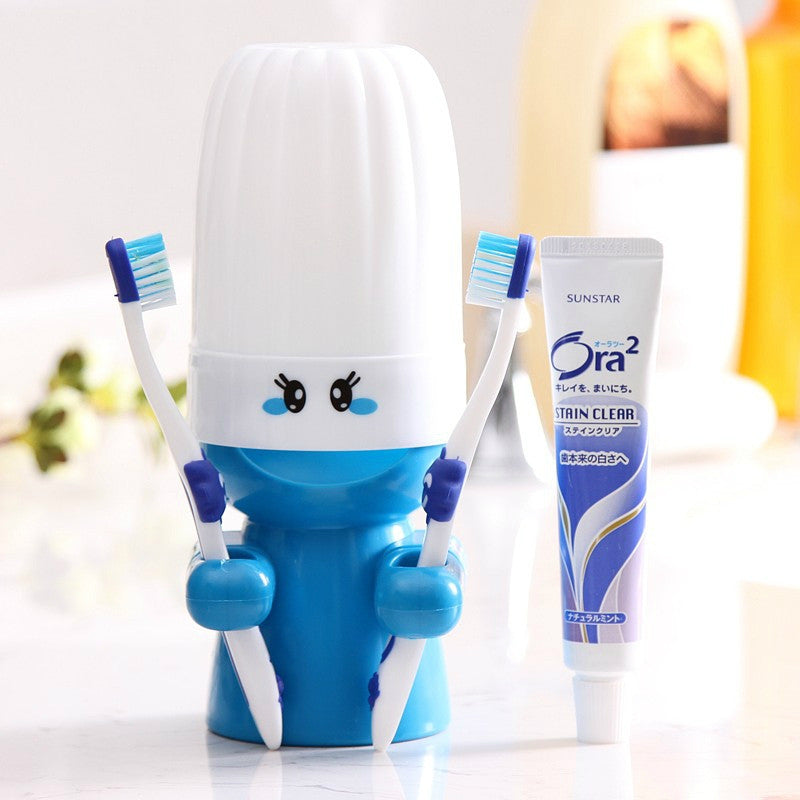 Creative and Lovely Cartoon Toothbrush Holder