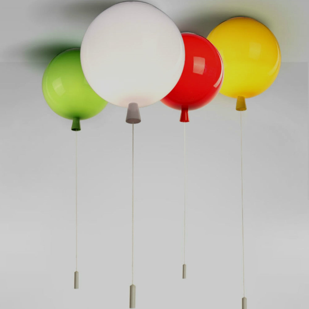 DengLiangZhiXin New Creative Modern Simple Bedroom Lamp Color Balloon Children's room Ceiling Lamp