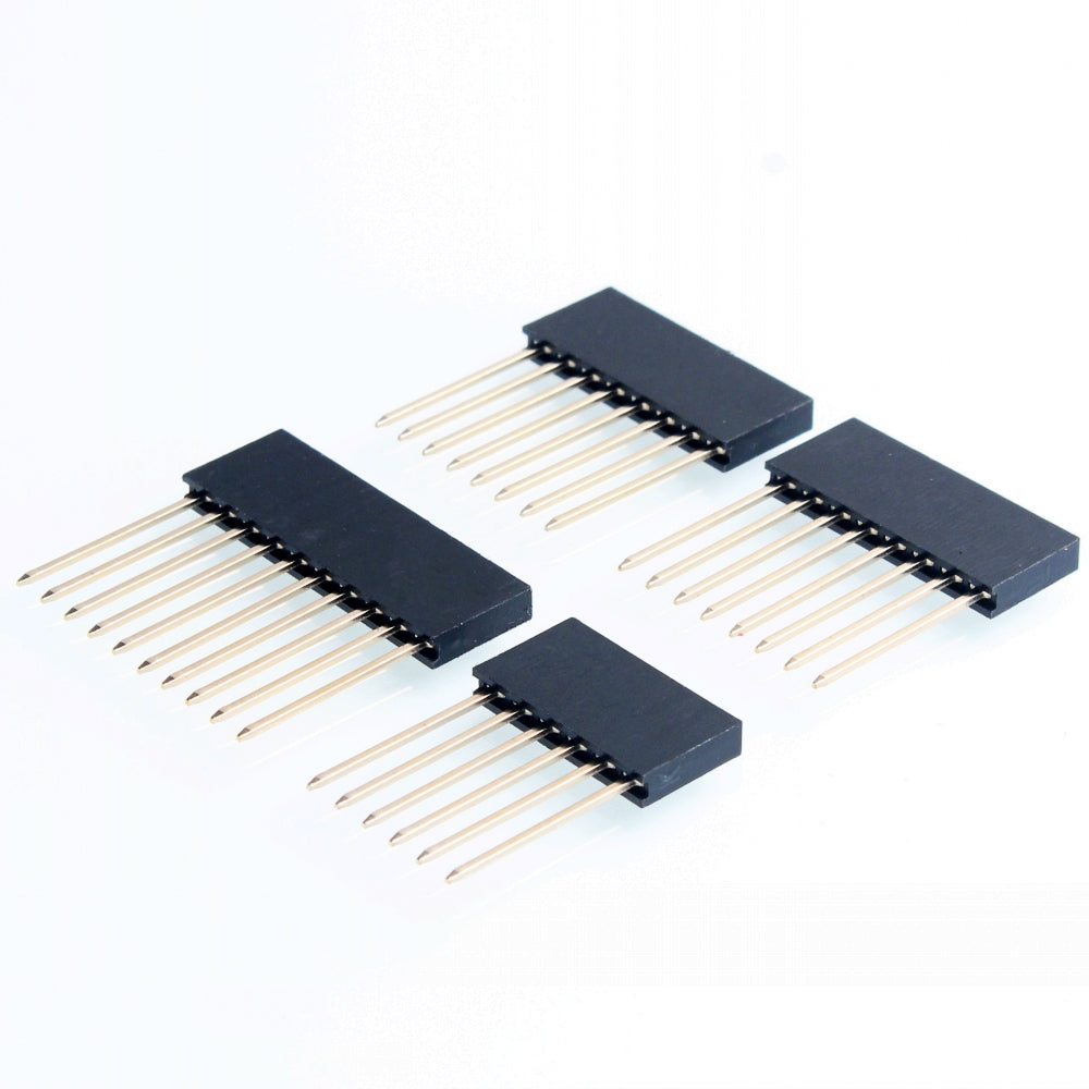 4Pcs Strengthen Stacking Header Extra Tall Header Kit for Arduino
