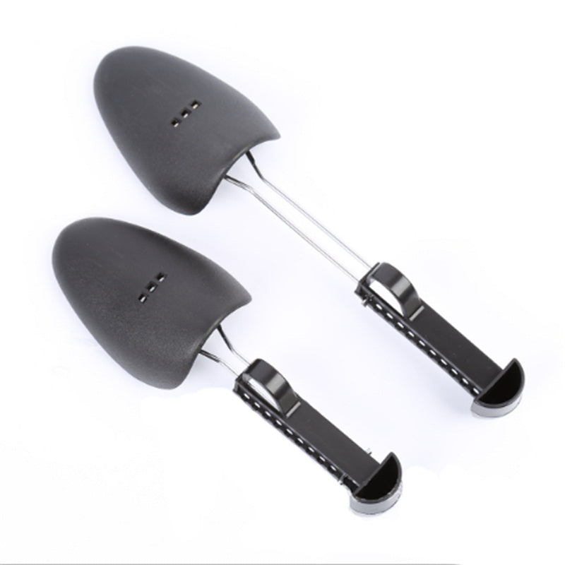 Adjustable  Men And Women Plastic Shoe Stretcher  Black