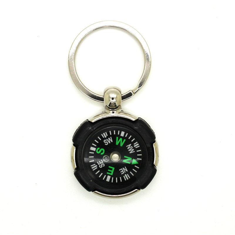 Creative Tyre Style Compass Key Chain