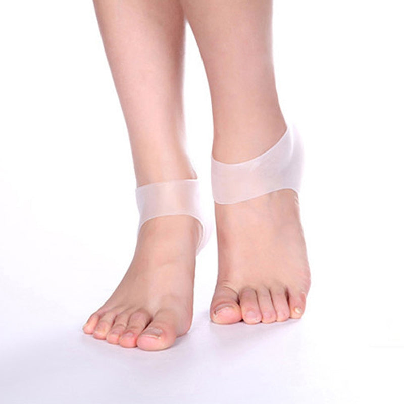 1 Pair Silicone Gel Protector for High Heels Protective Sleeve Insoles Pain Relief Protector