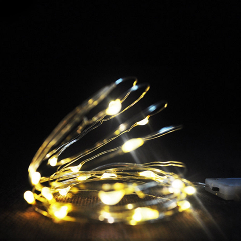 BRELONG 1m 10LED Copper wire string lights For Christmas Indoor Decorations