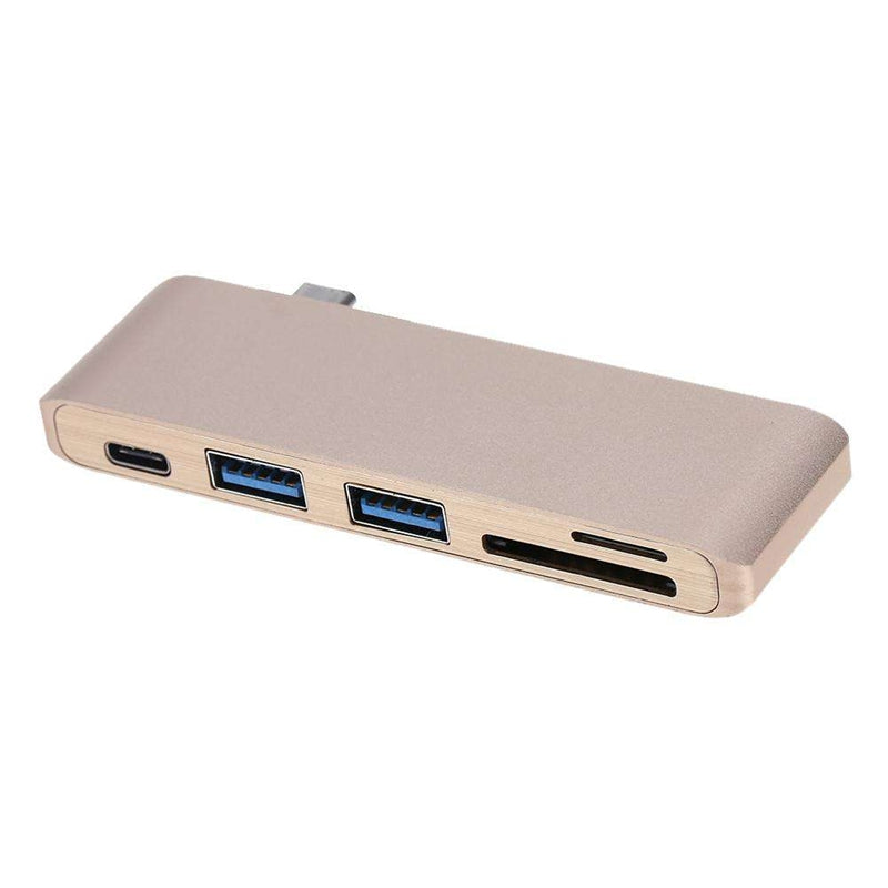 5 in 1 Type-C To USB3.0+ Micro USB+ Card Reader Adapter Hub for Macbook Laptop