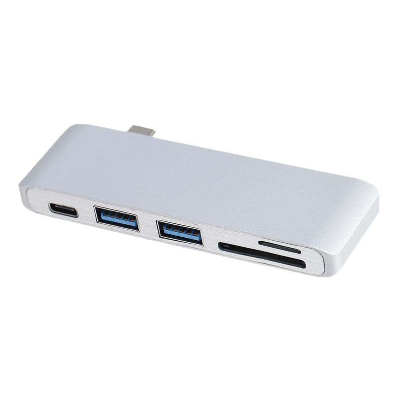 5 in 1 Type-C To USB3.0+ Micro USB+ Card Reader Adapter Hub for Macbook Laptop