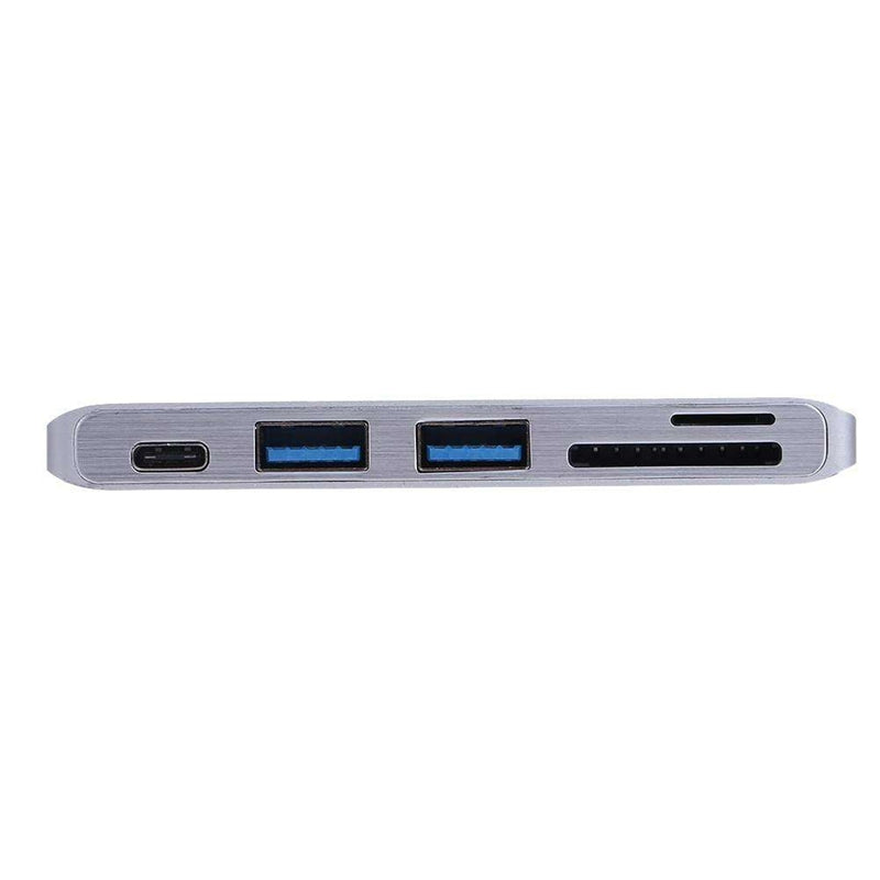 5 in 1 Type-C To USB3.0+ Micro USB+ Card Reader Adapter Hub for Macbook Laptop