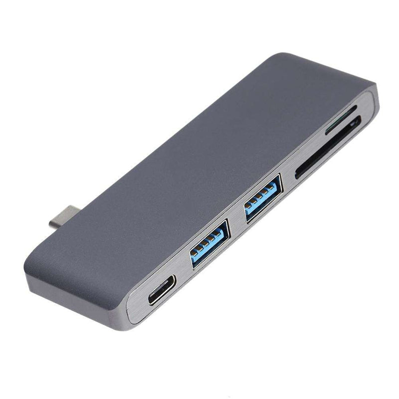 5 in 1 Type-C To USB3.0+ Micro USB+ Card Reader Adapter Hub for Macbook Laptop