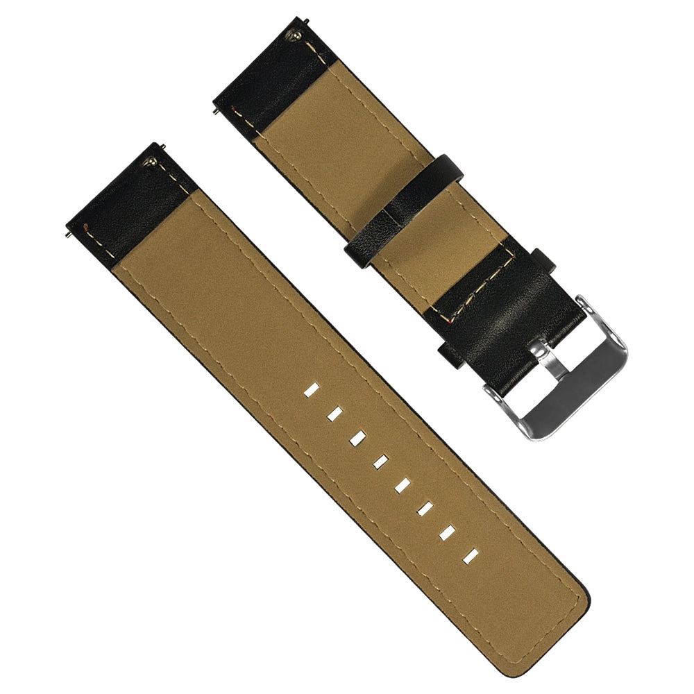 22mm Genuine Leather Strap for HUAMI Amazfit Smartwatch