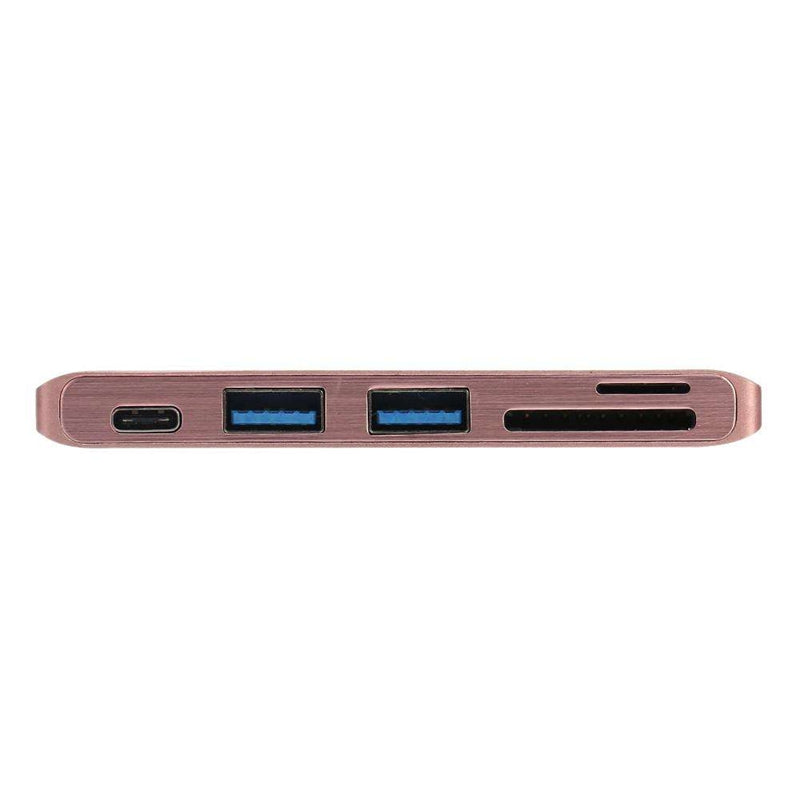 5 in 1 Type-C To USB3.0+ Micro USB+ Card Reader Adapter Hub for Macbook Laptop