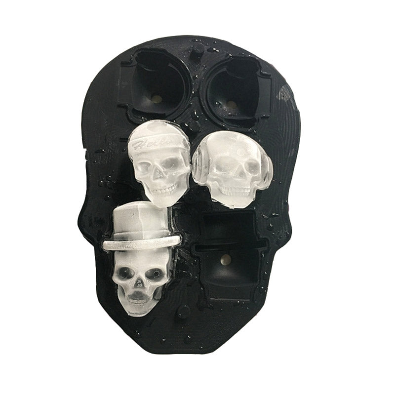 Creative 3D 6 Skull Ice Box