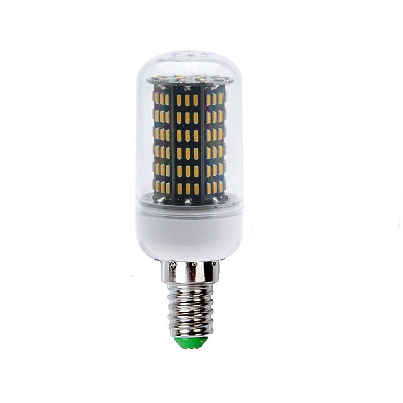 10W E14 SMD4014 1000LM 158LEDs Corn Light Decorative Segmented Dimmer Bulb AC 220V