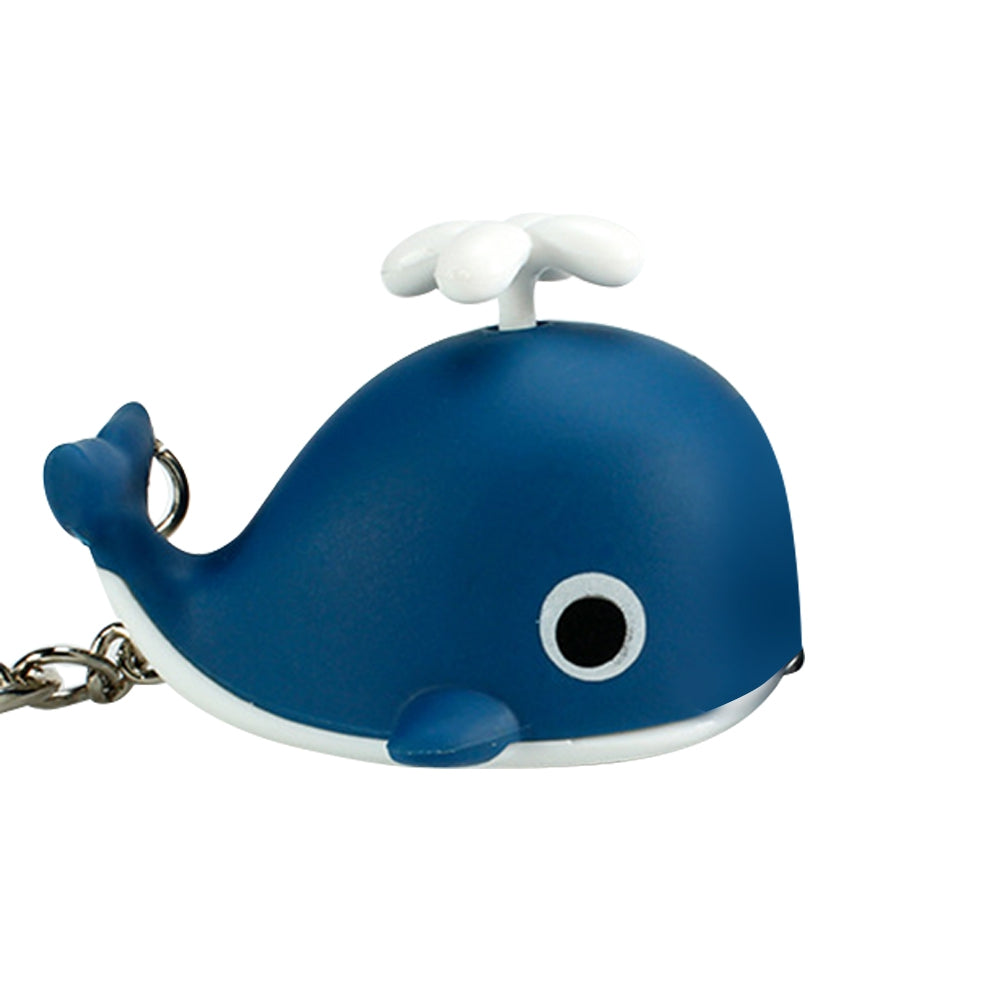 Brelong Music-making Lovely Whale Cartoon Keychain with LED Light Pendant