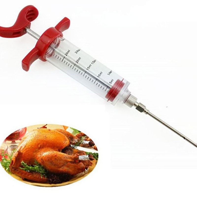 DIHE Turkey Needle Barbecue Seasoning Sauce Injection Syringe