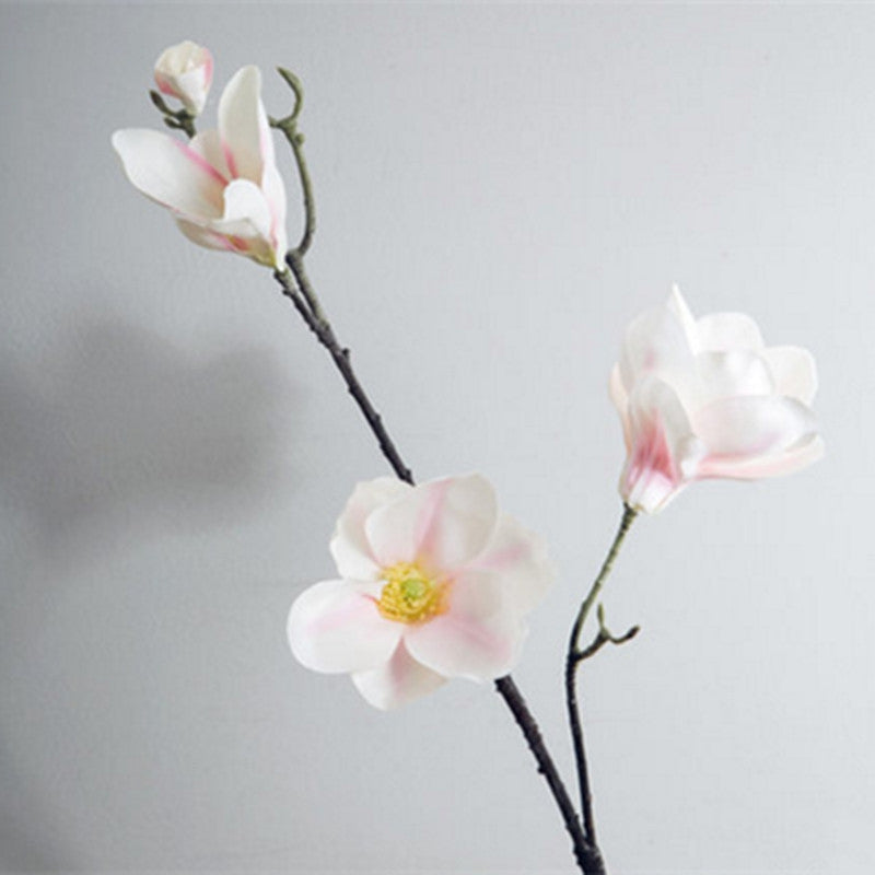 1 Branch European Style Magnolia Flower Home Decoration Artificial Flower