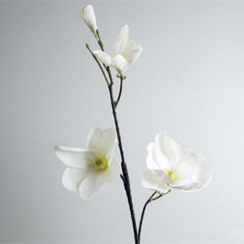 1 Branch European Style Magnolia Flower Home Decoration Artificial Flower