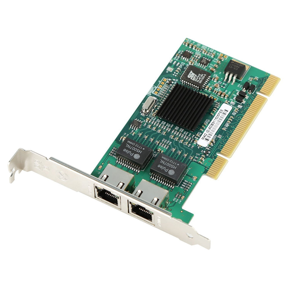 82546 Chip PCI Dual Port RJ45 Ethernet PCI Desktop Adapter Card