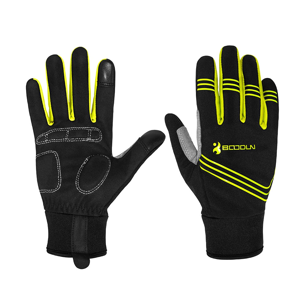 BOODUN Touch Screen Gloves Men Winter Cycling Gloves GEL Bike For Man Woman