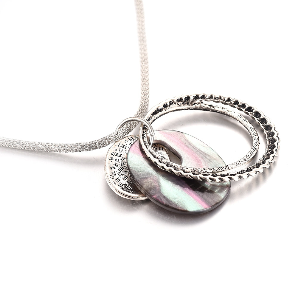 Bohemia Multilayers Hollow Out Pendant Necklace