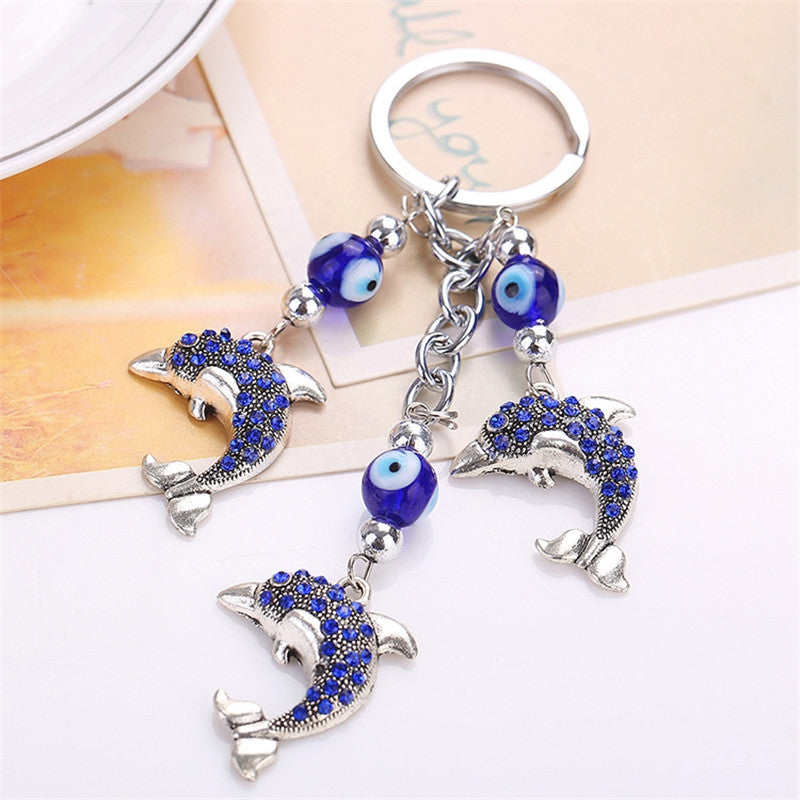 Dolphin Shape Keychain Fashion Bag Pendant