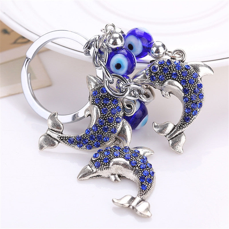 Dolphin Shape Keychain Fashion Bag Pendant