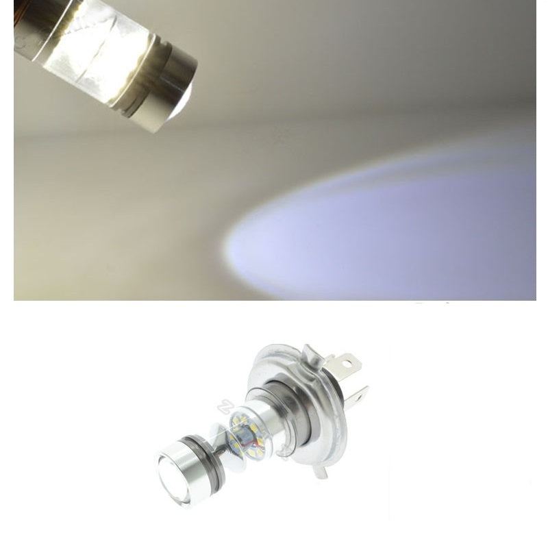 2PCS H4 20SMD 3030 100W 6500K -7000K LED Bulb for Car LED Fog Light Head Lamp DC12-24V