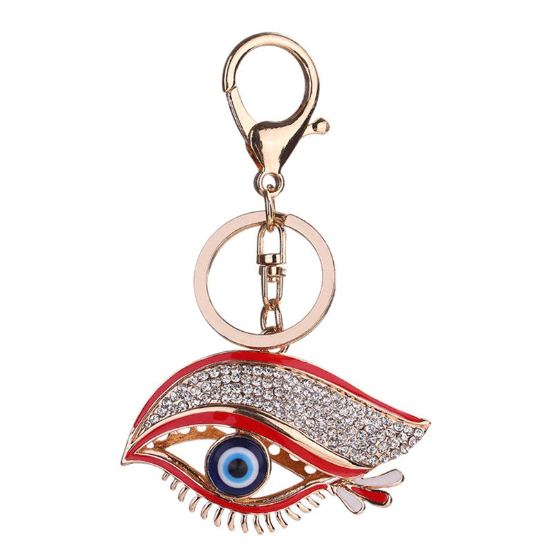 Big Eye Shape Keychain Fashion Bag Pendant