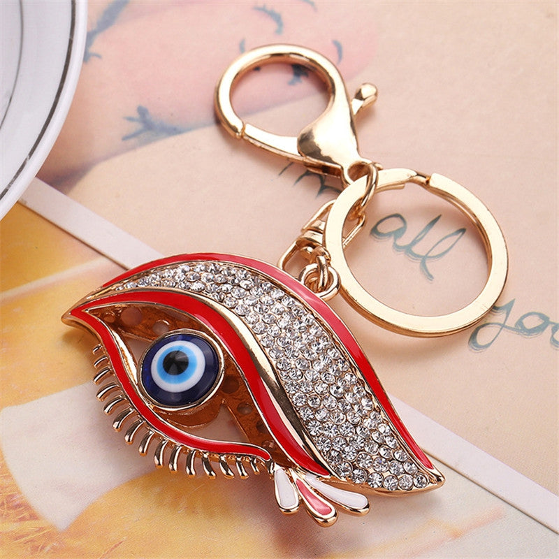 Big Eye Shape Keychain Fashion Bag Pendant