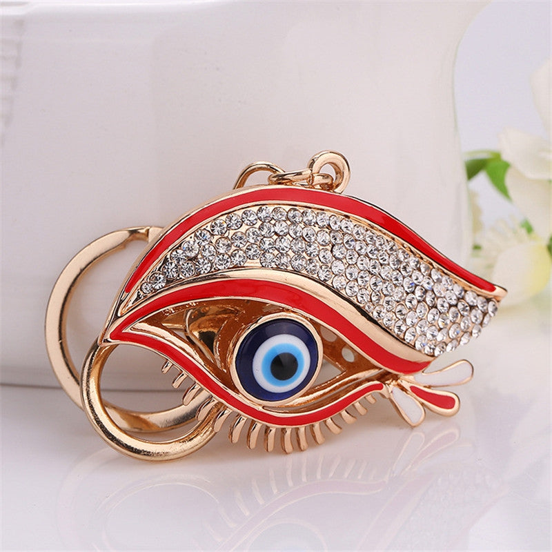 Big Eye Shape Keychain Fashion Bag Pendant