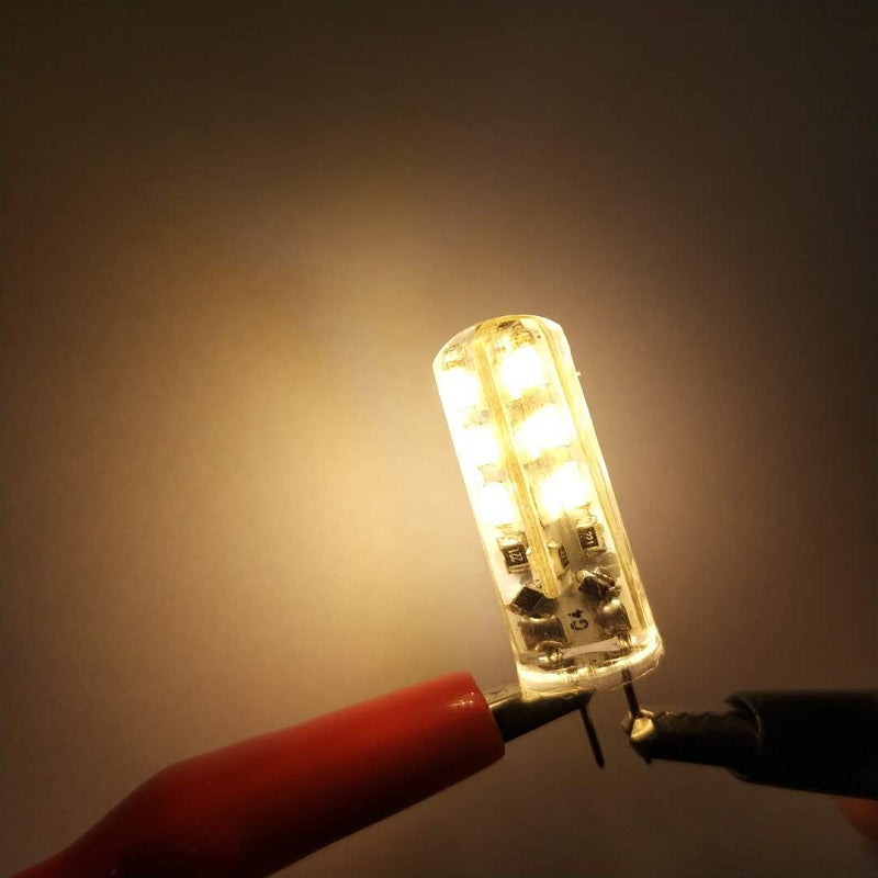 10PCS 2W G4 LED BI-PIN Lights 24 LEDs SMD 3014 Decorative Warm White Cold White 150lm 2800-3200/...